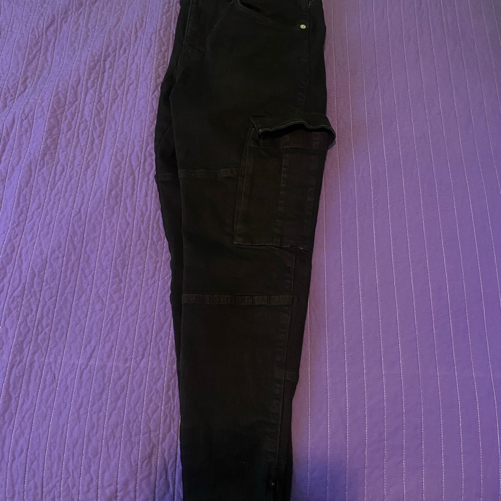 Black Cargo Pants